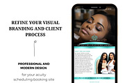 Spa and Beauty Acuity Templates, a Websites & App Template by Foedesigner (Thumbnail 2 of 6)