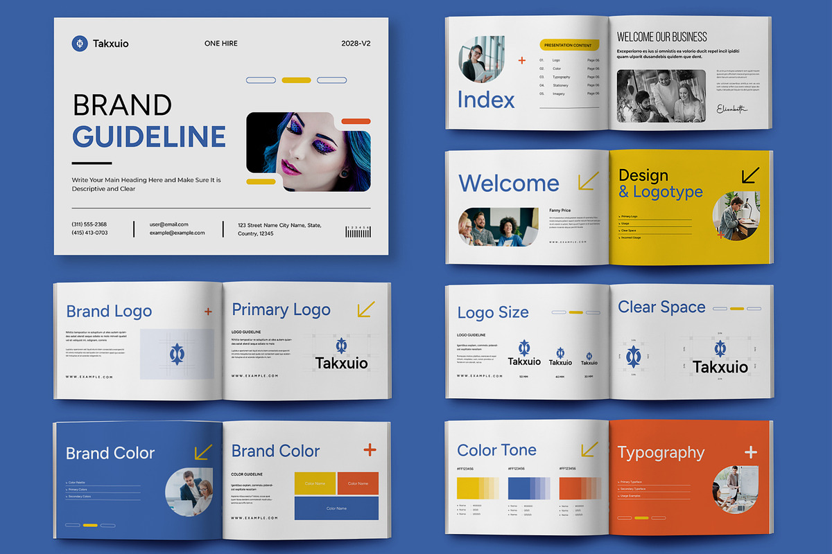 Brand Guideline Layout, a Brochure Template by ContestDesign (Photo 1 of 2)