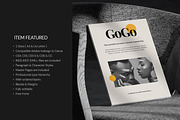 Portfolio Template, InDesign & Canva, a Brochure Template by Artisan Vibes (Thumbnail 2 of 9)