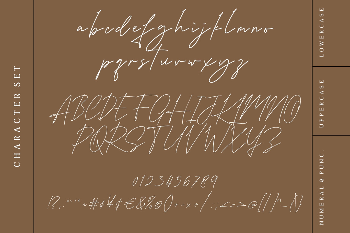 Karllina Handwriting Signature, a Script Font by Creatype Studio (Photo 9 of 9)