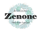Zenone font, a Font by Digital Typeface Studio (Thumbnail 1 of 5)