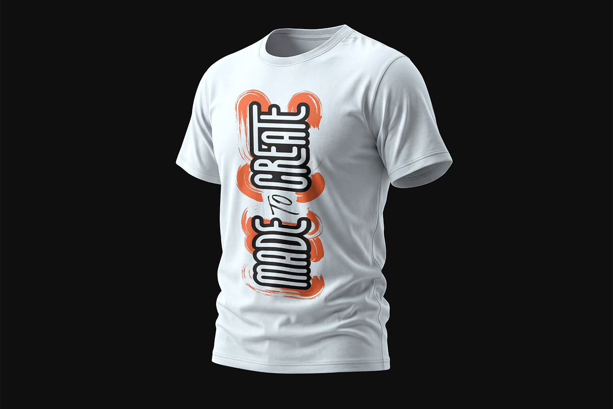 Polo & Crew Neck T-Shirt Mockup Set, a Shirt Mockup by graphypix (Photo 7 of 14)