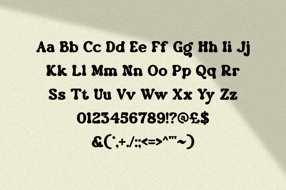 Black Radiant - Retro Header Font, a Serif Font by Sohel Studio (Photo 9 of 10)