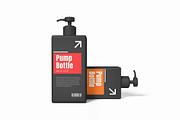 Pump Bottle Mockup, a Packaging Mockup by AndikaGraphic (Thumbnail 3 of 6)