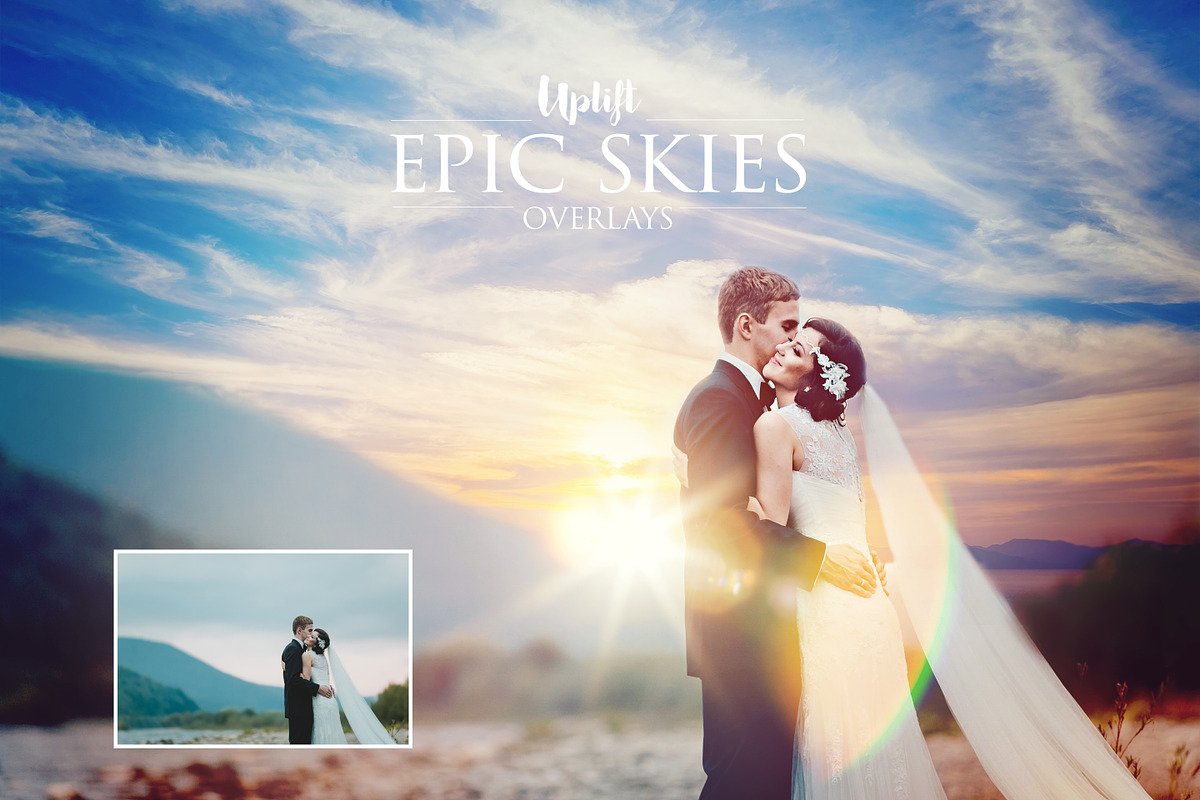 SALE! EPIC Skies Cloud Overlays, an Action Add-On by Uplift Actions (Photo 3 of 10)