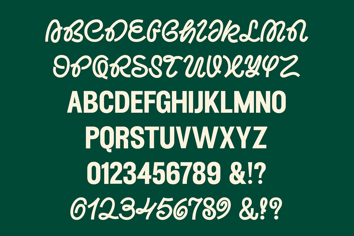 ED Nimpkish - Combination Typeface, a Sans Serif Font by Emyself Design (Photo 3 of 10)