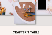Crafter's Table (10+ Styled Images), an Arts & Entertainment Photo by Ivory Mix (Thumbnail 1 of 2)