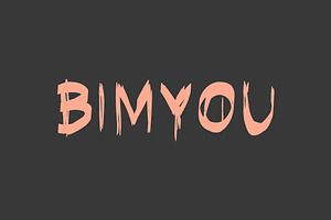 Bimyou Font