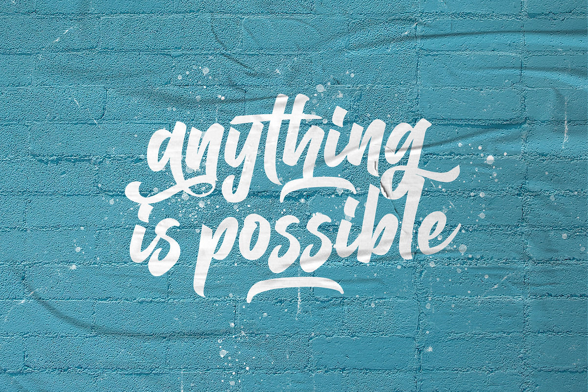 Balhgi Rizetons - Bold Script Font, a Script Font by StringLabs (Photo 7 of 10)