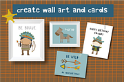 Wild West clipart set, an Illustration by Poppymoondesign (Thumbnail 2 of 3)
