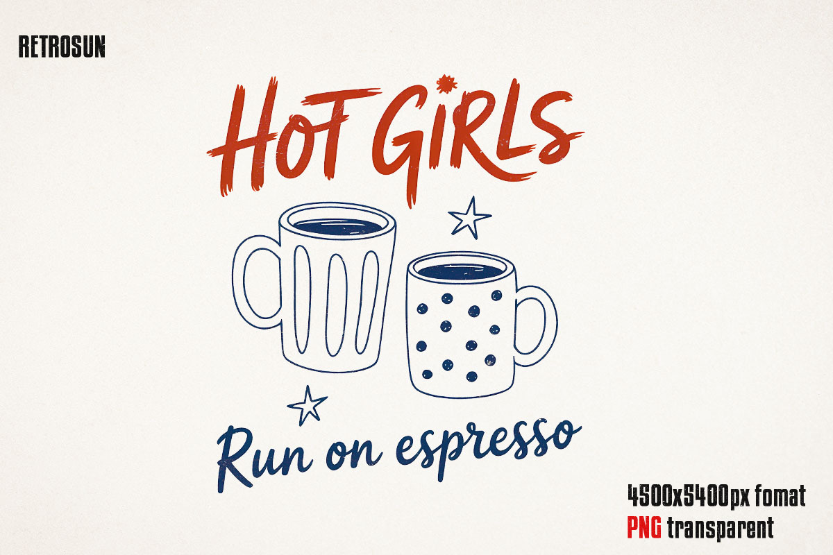 Funny Coffee Doodle PNG Bundle, an Object Graphic by GlitterCraft (Photo 18 of 61)