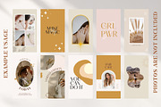 Boho Instagram Story Templates Canva, a Social Media Template by Boltik Studio (Thumbnail 7 of 8)