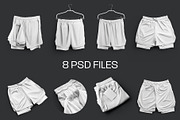Mockups Shorts with Compression Line, a Shirt Mockup by Grow Design Craft Studio (Thumbnail 9 of 9)