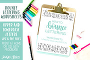 ABC Lettering Worksheet, a Graphic by Jordyn Alison Designs (Thumbnail 1 of 4)
