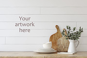 FARMHOUSE KITCHEN mockup, a Household Mockup by MyHomeMockups (Thumbnail 3 of 5)