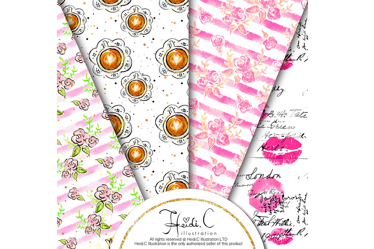 Lady Boss Paper Pack, a Pattern Graphic by HeidiCIllustration (Photo 2 of 6)