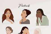 Female Portraits Creator Part 1, a Person Illustration by Irena Art (Thumbnail 10 of 15)