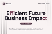 GC Molecule - Refined Sans Serif, a Sans Serif Font by Glyphonic (Thumbnail 11 of 15)