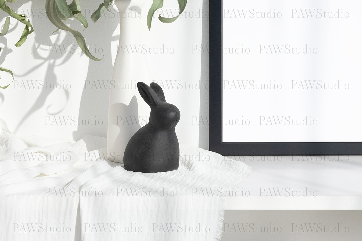 Black Photo Frame 4x3 Mockup, a Product Mockup by PawMockups (Photo 3 of 8)