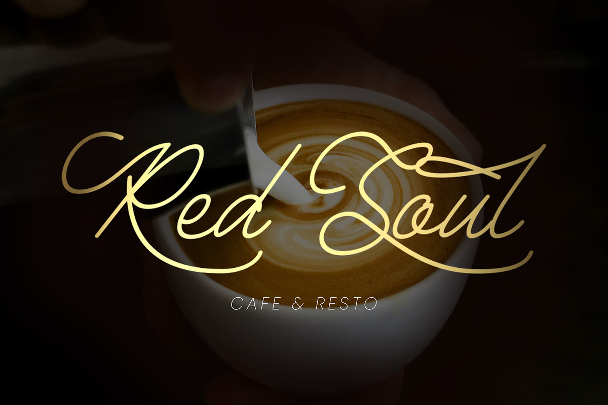 Glanbois - Monoline Script Font, a Script Font by Favo Write (Photo 7 of 12)