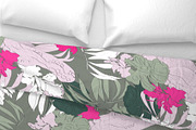 Tropical animal jungle foliage palms, a Pattern Graphic by Cotton Melon pattern Shop (Thumbnail 3 of 5)