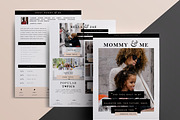 Blog Media Kit Template | 3 Pages, a Stationery Template by Blogger Kit Co. (Thumbnail 8 of 8)