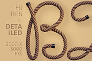Rope - 3D Lettering, a Graphic by MIIM (Thumbnail 2 of 9)