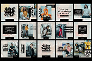 Street Fashion - Instagram Set, a Social Media Template by Mariux (Thumbnail 2 of 7)
