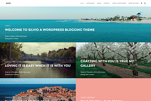 Silvio- Travel WordPress Theme