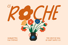 CS Roche – Fun Handwritten Font