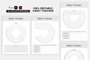 Habit Tracker, Daily Routine