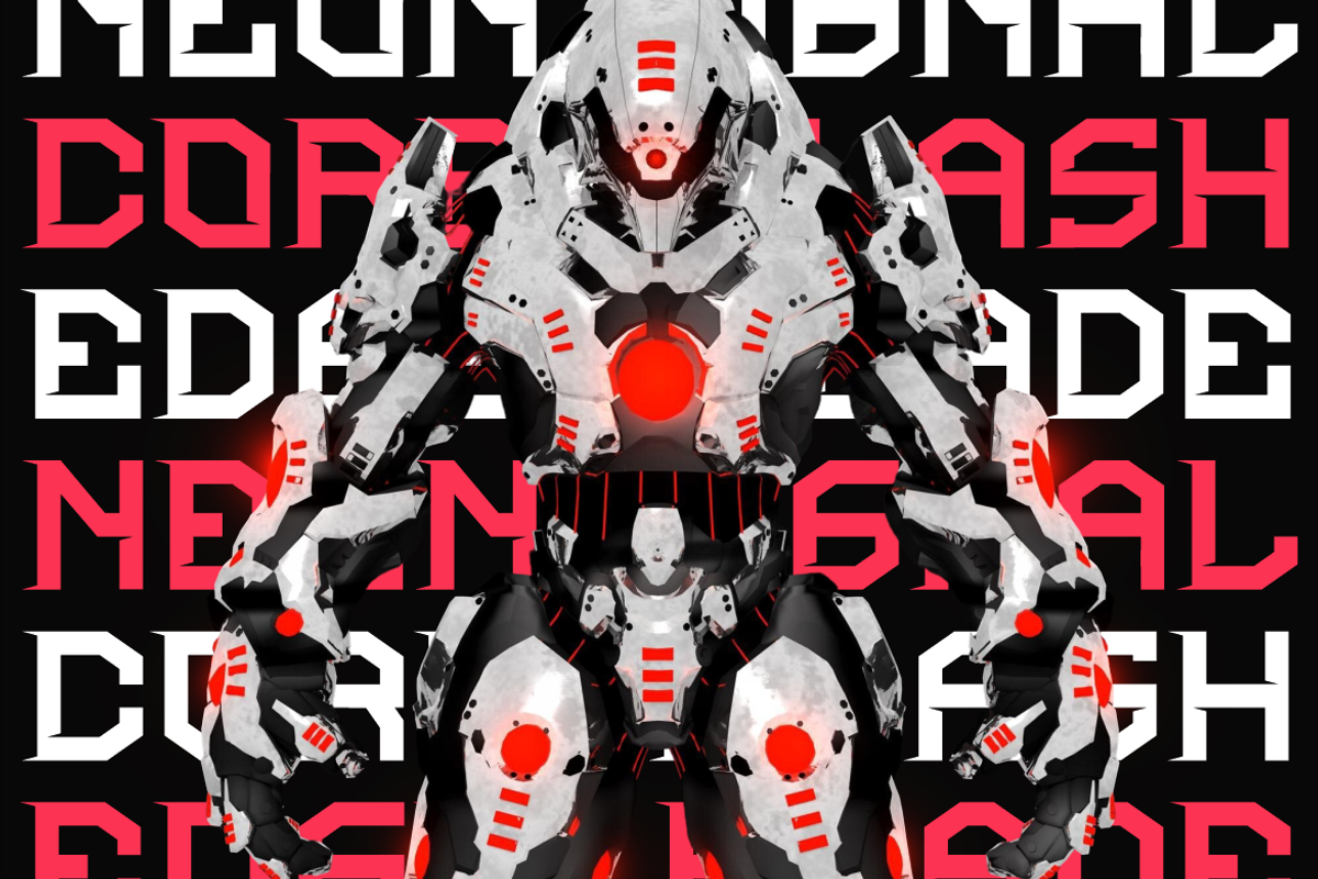 Cyber Blade Scifi Futuristic Font, a Font by PutraCetol Studio (Photo 2 of 5)