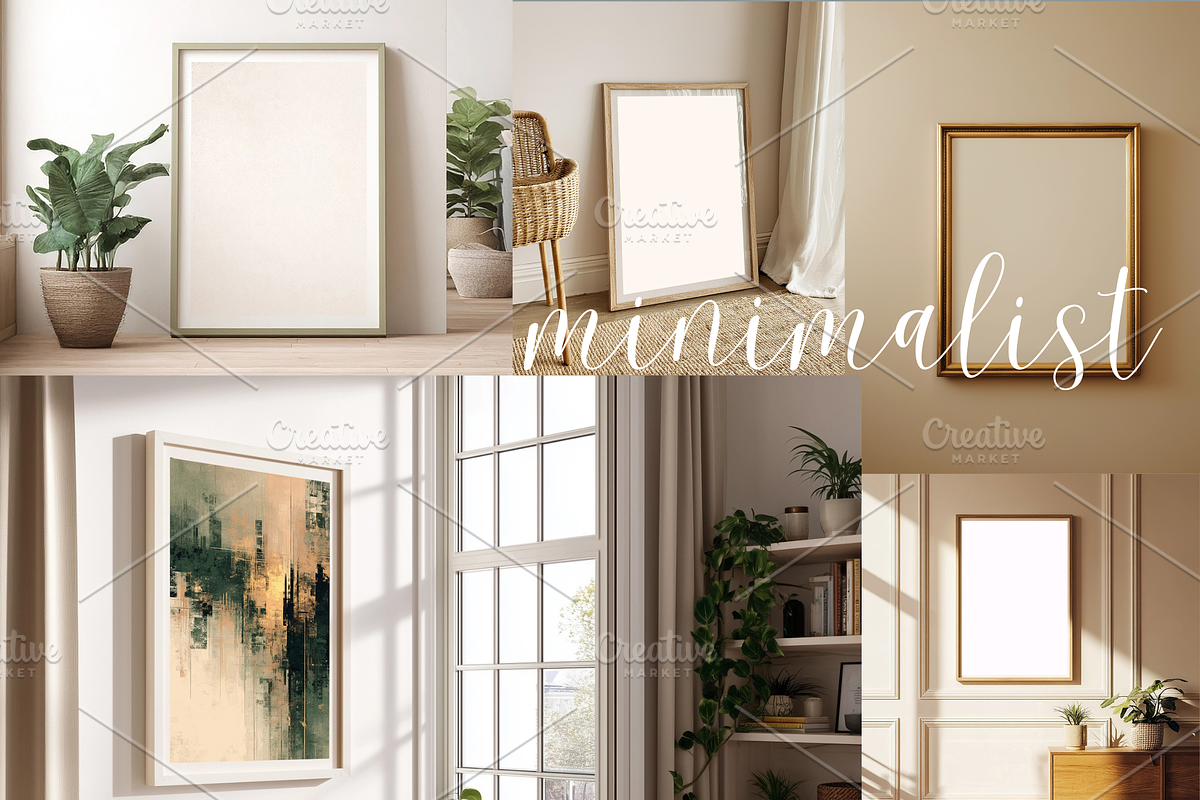 SET Wall Mockup Frame | Apartment, a Mockup by DreamRecreations (Photo 3 of 6)