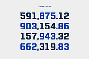 Redzone Display – Regular, a Font by VarsityType® (Thumbnail 7 of 10)