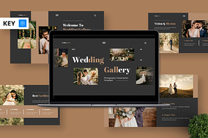 Wedding Gallery - Photography Key, a Presentation Template by Deepslide Studio