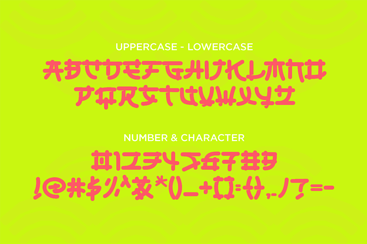 OKASHI - Japanese Font, a Font by tokokoo (Photo 5 of 10)