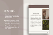 Holistic Skin Ebook Premade Canva, a Presentation Template by Naturopath Hub (Thumbnail 4 of 11)
