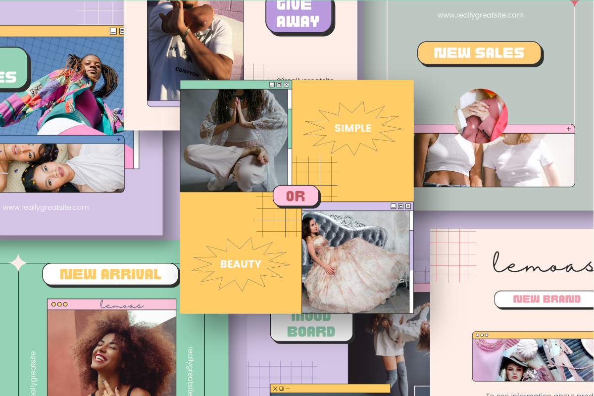 Lemoas Fashion - Canva Instagram, a Social Media Template by Inkofert (Photo 11 of 11)