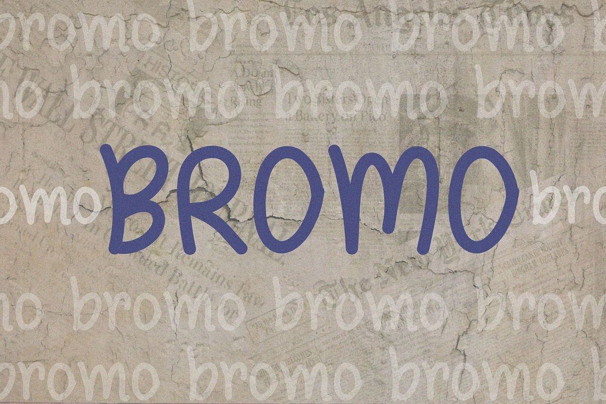 Bromo Handwritten Font, a Handwritten Font by Ruddean2109 (Photo 6 of 10)