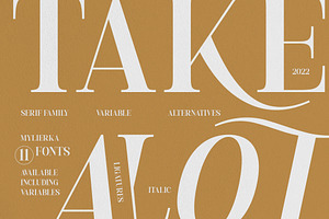 Mylierka - Serif Font 11 Fonts