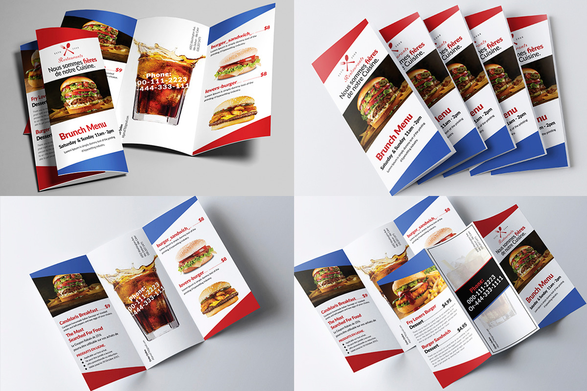 Food Menu Big Bundle, a Flyer Template by AfzaalGraphics (Photo 14 of 22)