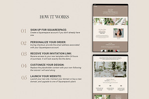 Squarespace Website Event Planner