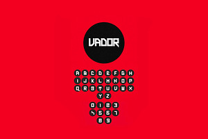 VADOR font