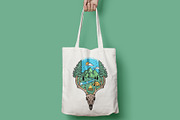Bones and nature illustration, an Animal Illustration by gunaonedesign (Thumbnail 3 of 5)