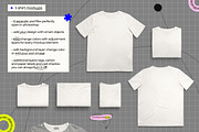 Six T-Shirt PSD Mockups Bundle, a Templates & Theme by 34store (Thumbnail 2 of 9)