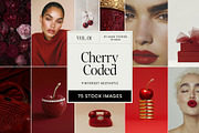 Cherry Coded Girl Stock Photos, a Beauty & Fashion Photo by Make Stories Studio (Thumbnail 1 of 13)