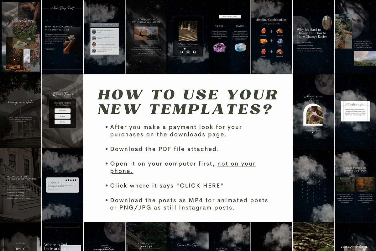 Spiritual Instagram Story Bundle, a Social Media Template by Story Native (Photo 10 of 10)