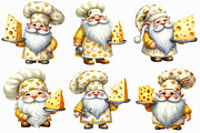 Chef Gnome Clipart, an Illustration by Libby Wishes (Thumbnail 8 of 9)