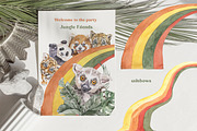 Jungle Cuties. Tropical Baby Animals, an Animal Illustration by Cat In Colour (Thumbnail 3 of 9)