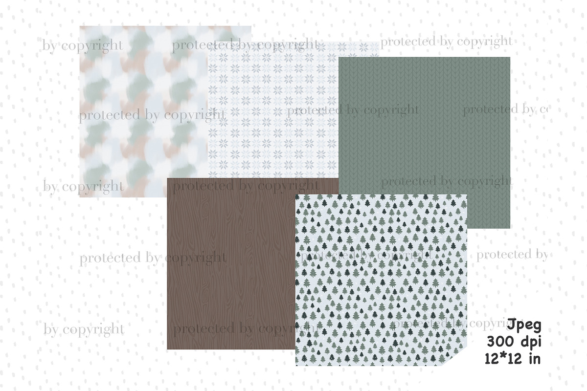 Warm Patterns, a Pattern Graphic by GlamArtZhanna (Photo 3 of 4)